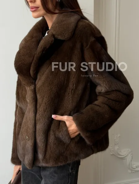 Норковый пиджак - фото 3