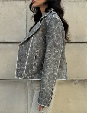 Косуха из натуральной кожи  VINTAGE COLLECTION - фото 10