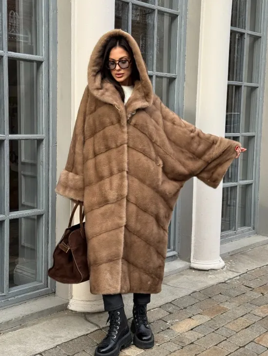 Норковая шуба из аукционной норки -  style 