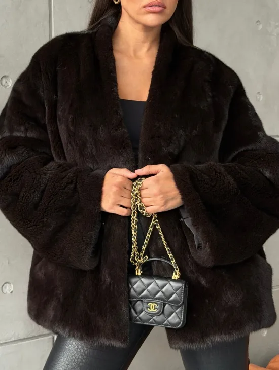 Полушубок норковый SAGA FURS - Winter 2026 - фото 1